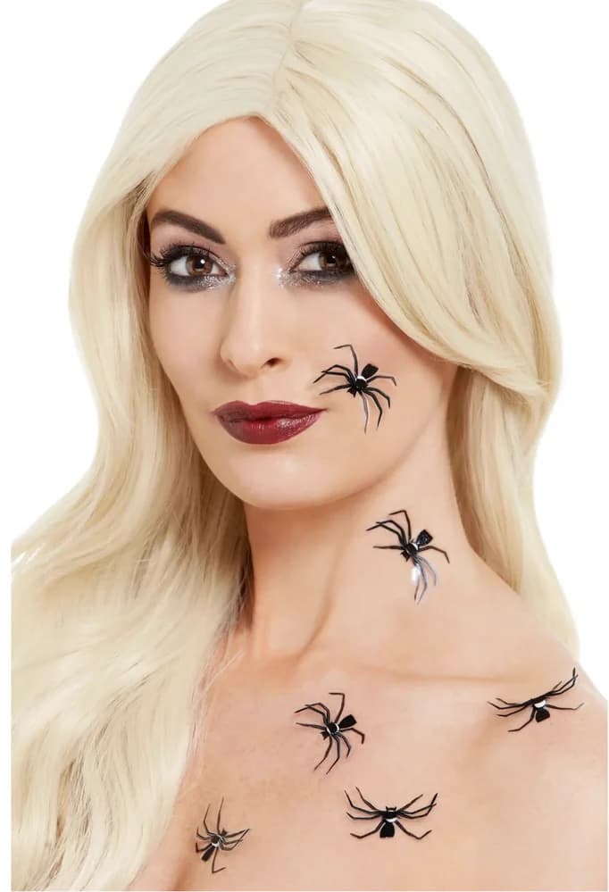 Black Spider Stickers