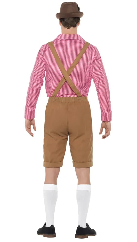 Mr Bavarian Red and Brown Costume
