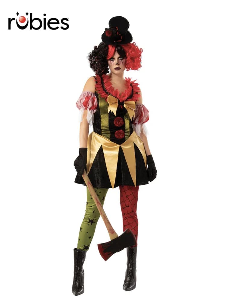 Evil Clown Lady Costume