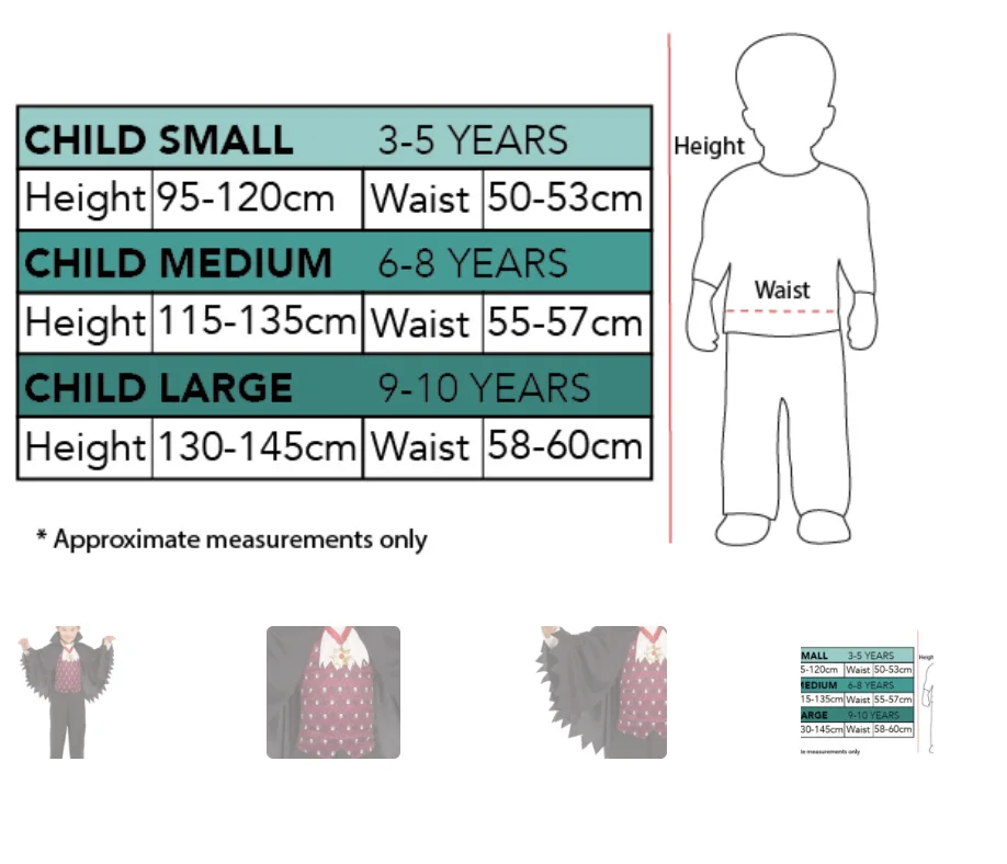 Little Vampire Costume - Kids