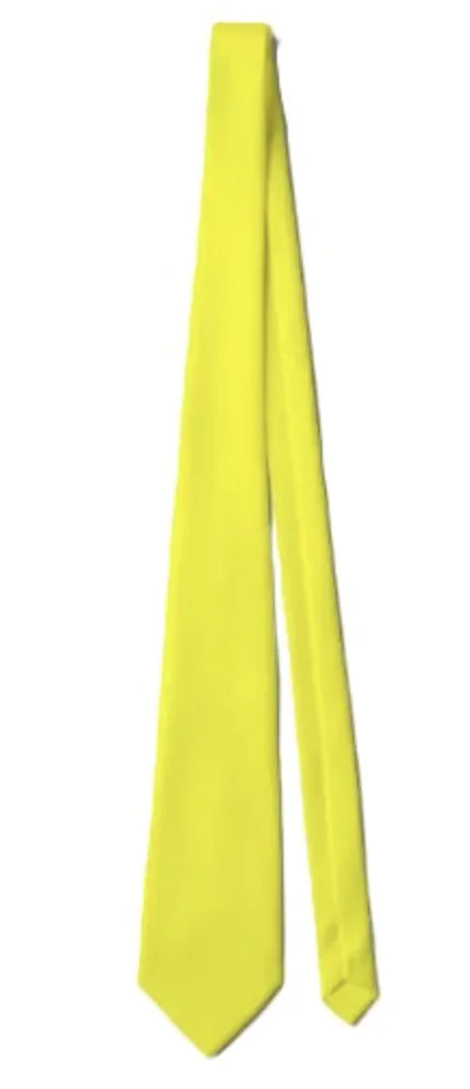 Classic Yellow Necktie