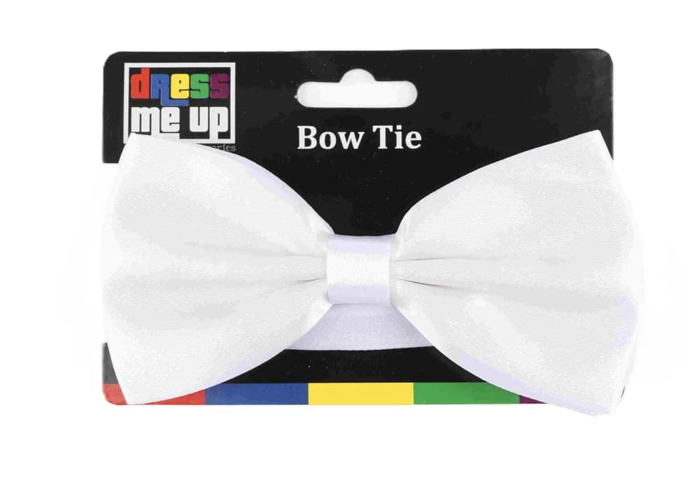 White Classic Bow Tie