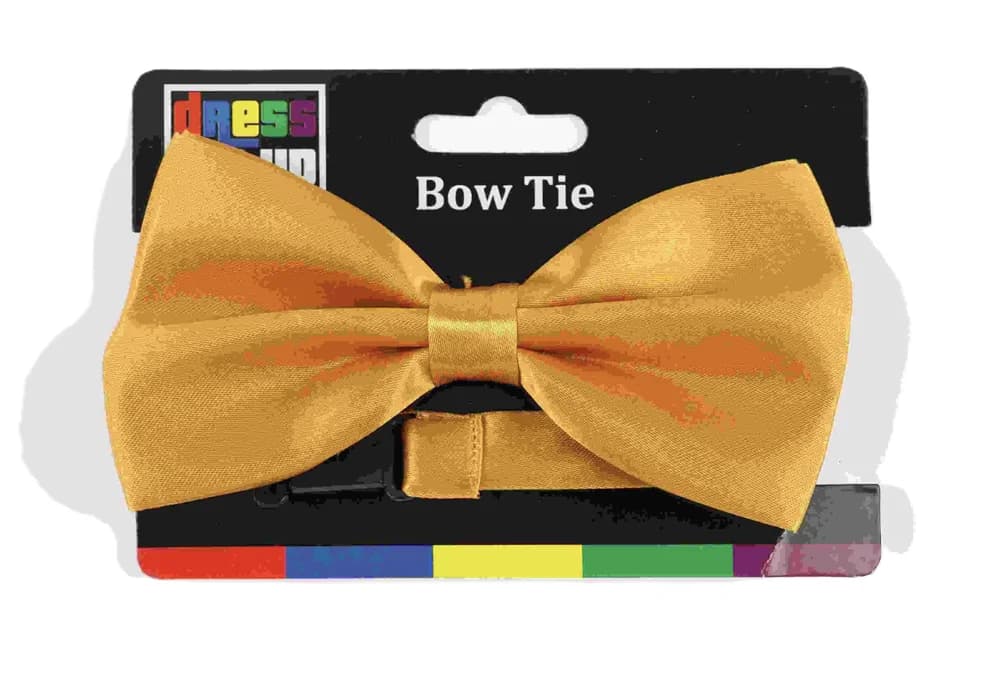 Gold Classic Bow Tie