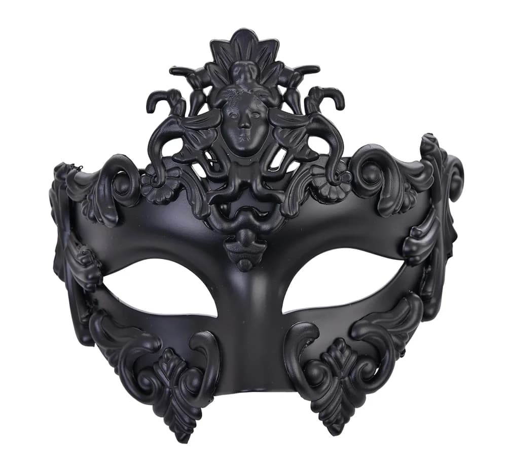 Edison Roman Black Mask