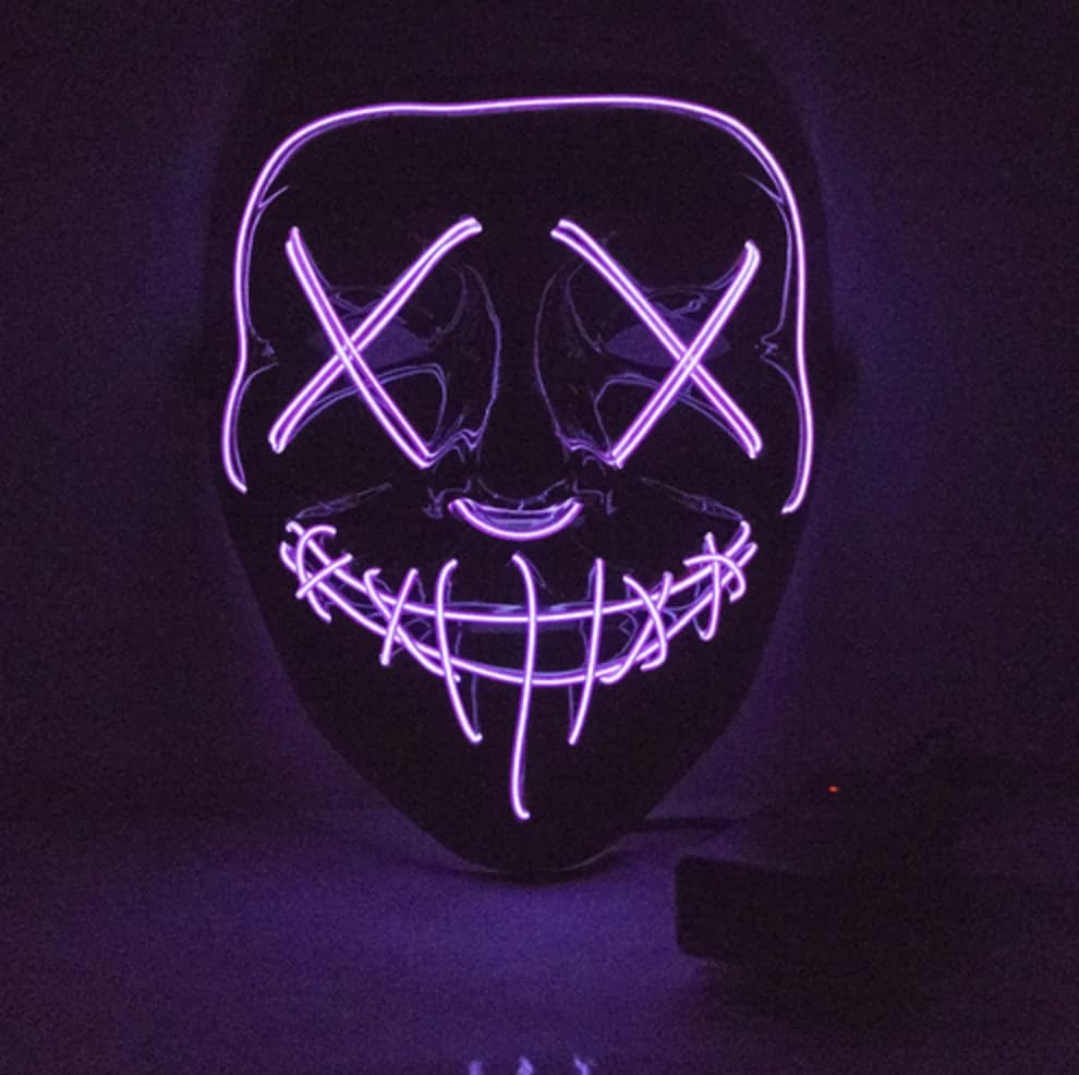 The Purge Mask – Purple