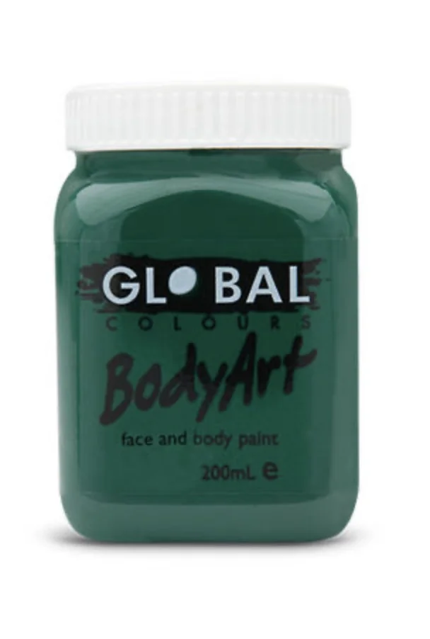Deep Green Face Paint – 200ml
