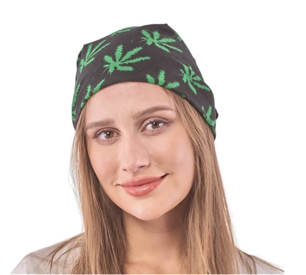 Marijuana Leaf Bandana