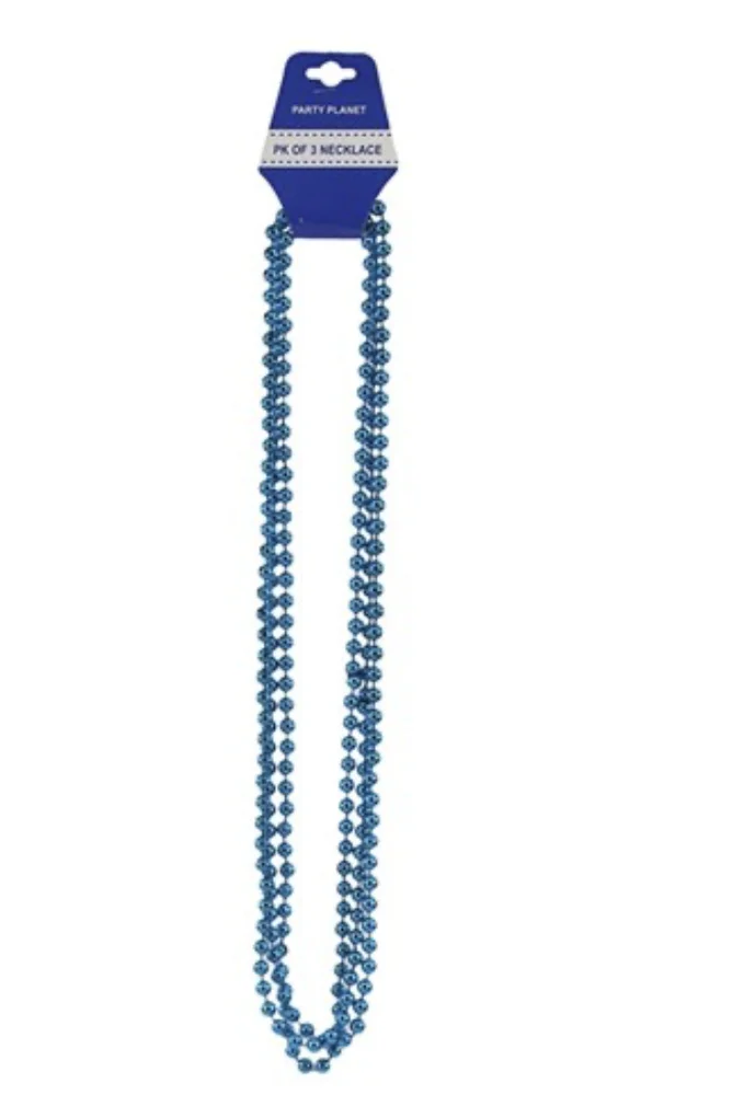 Blue Party Necklace – Pk3