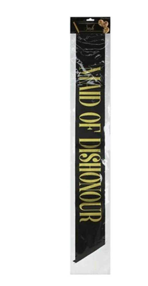 Maid Of Dishonour Sash