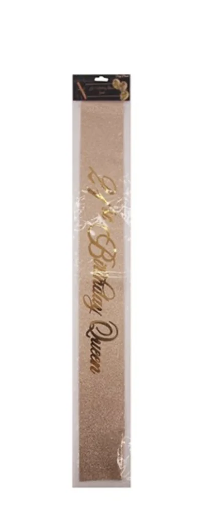 21st Birthday Sash (Rose Gold)
