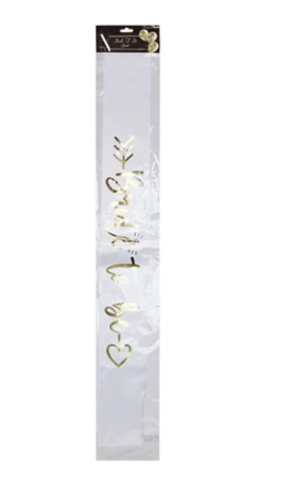 Bride To Be Sash