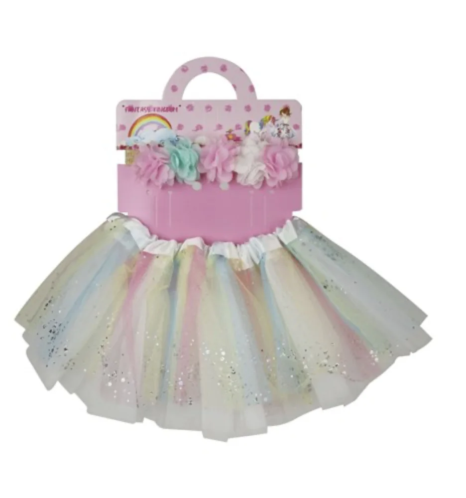 Rainbow Tutu Costume (12-24mos)
