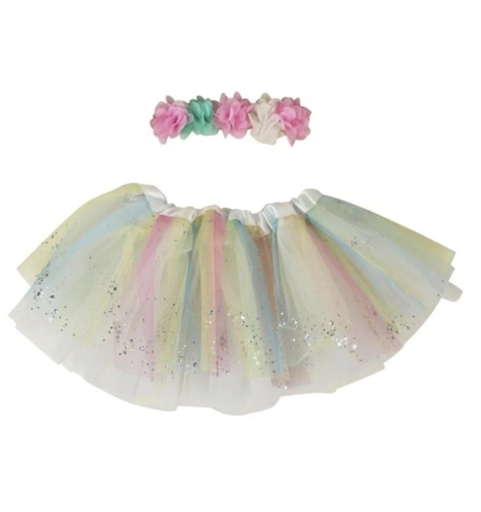 Rainbow Tutu Costume (12-24mos)