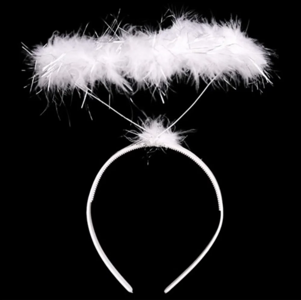 White Angel Halo Headband