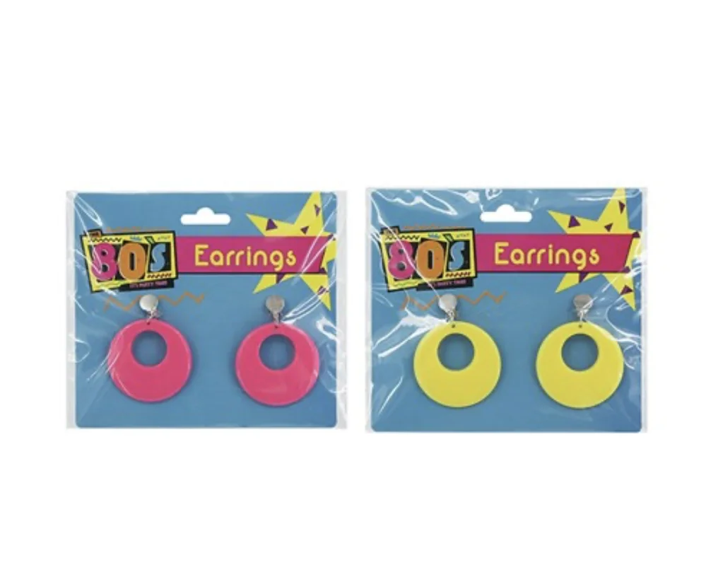 80s Earrings – Assorted