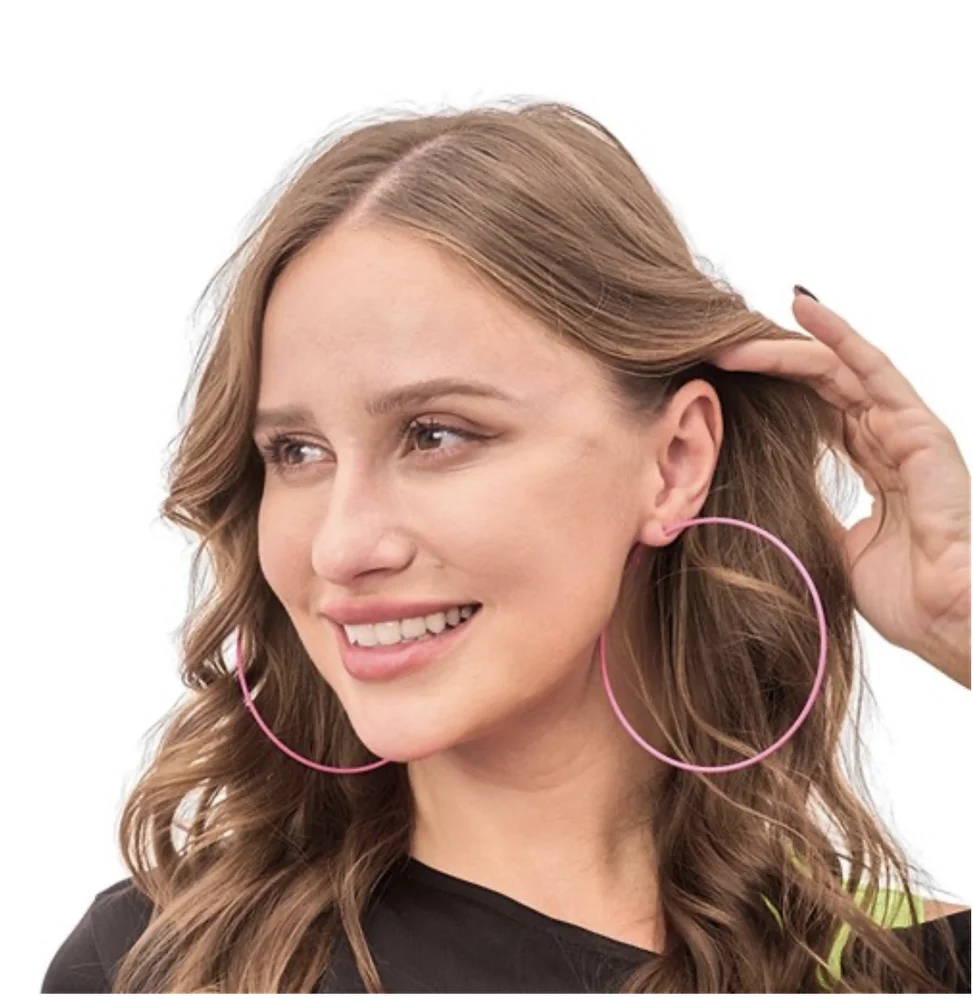 80's Hoop Earrings