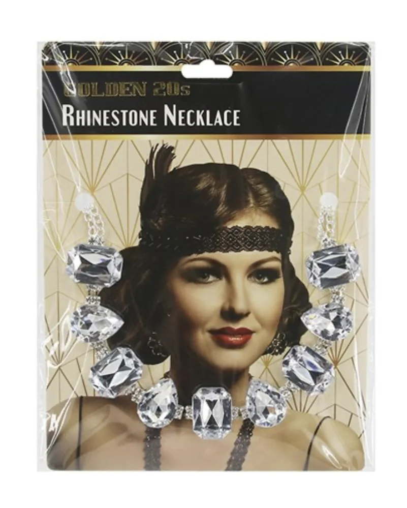 VINTAGE RHINESTONE NECKLACE
