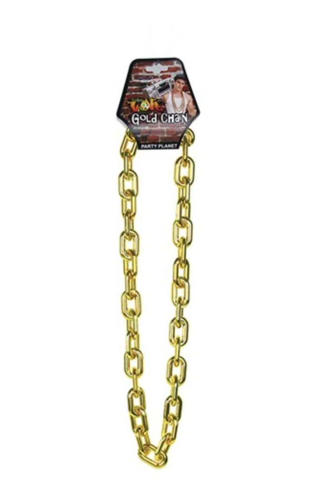 BIG LINK GOLD NECKLACE