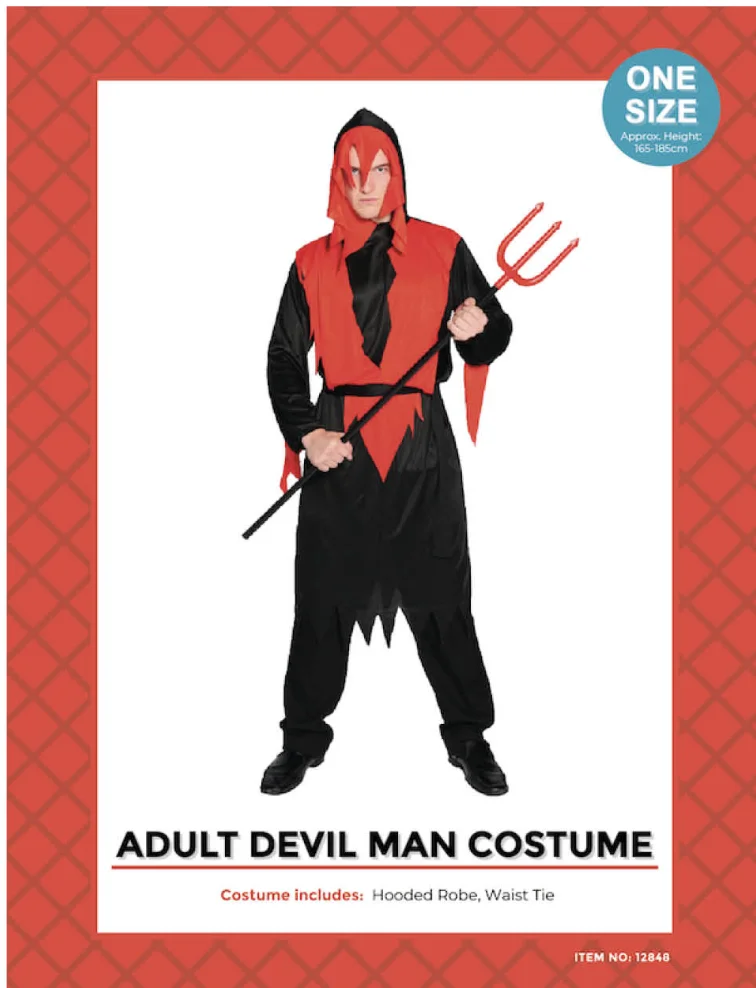 Adult Devil Man Costume