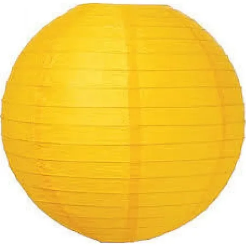 Yellow Paper Lantern – (40cm)