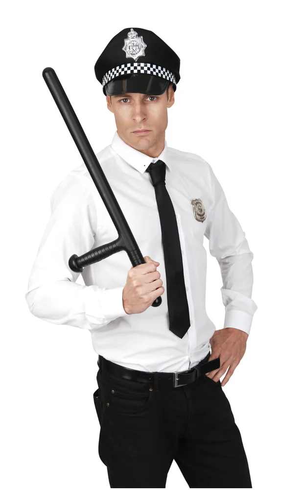 Police Costume Hat – Black
