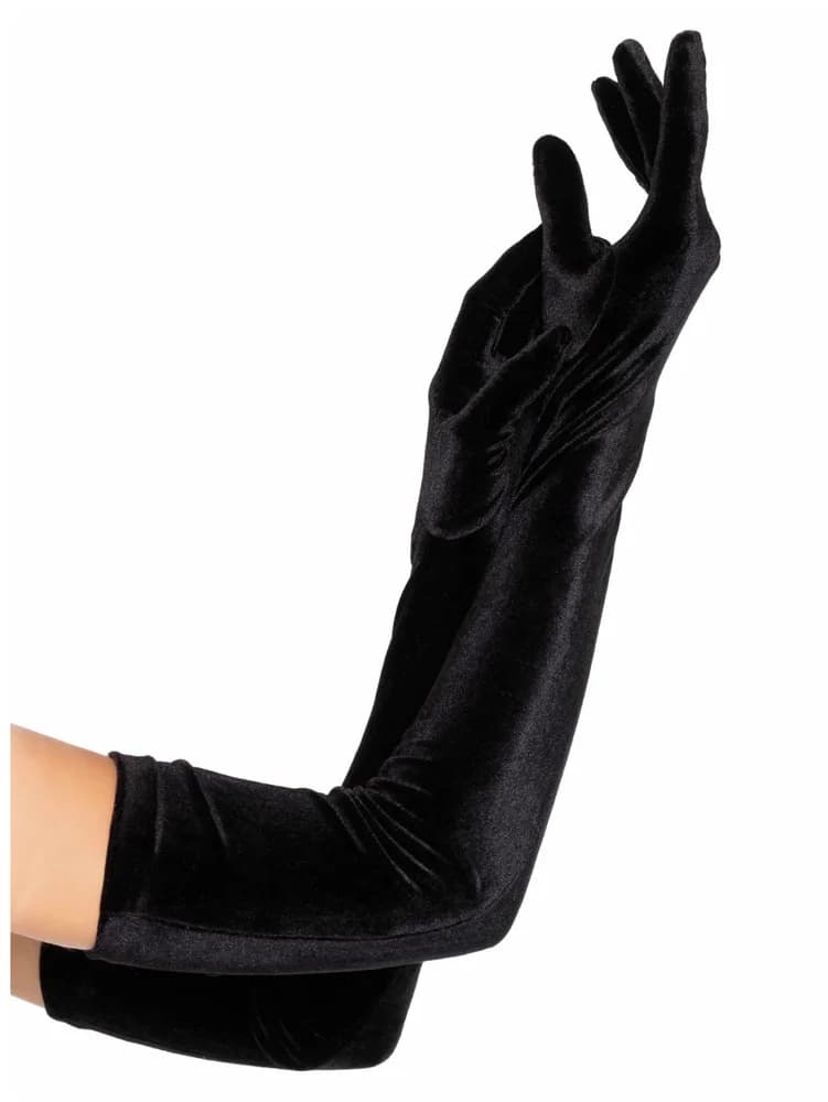 Classic Velvet Opera Gloves