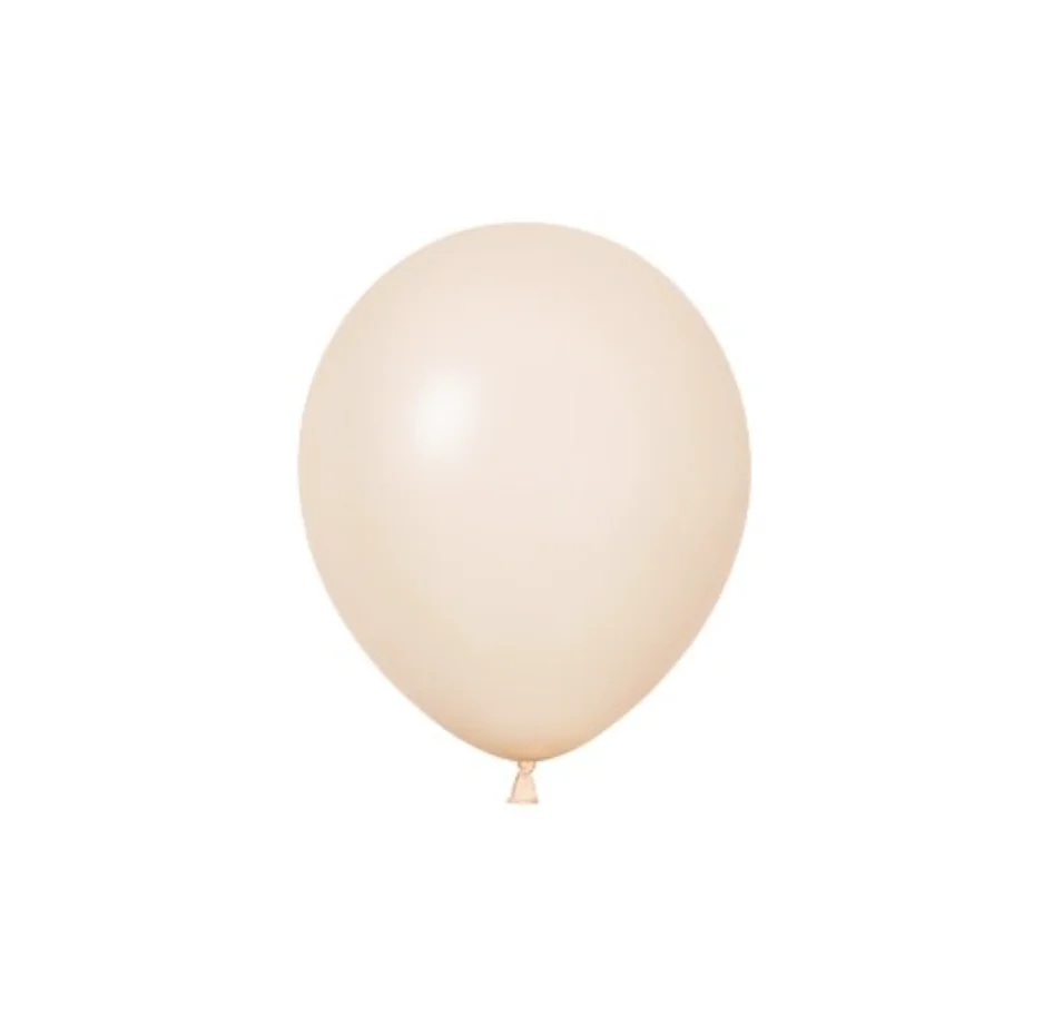 Peach Balloons (12cm) – Pk50