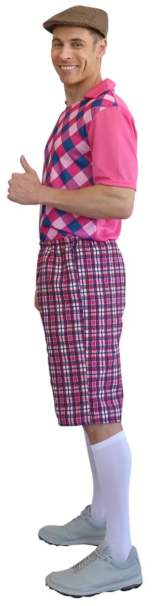 Golf Pro Pink Adult Costume