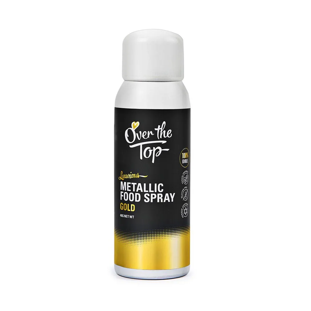 OTT Metallic Food Spray Cans Gold 48G