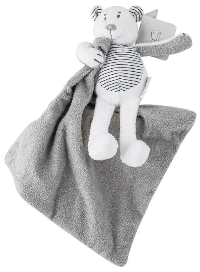 STRIPED SOFT PLUSH BEAR DOU DOU