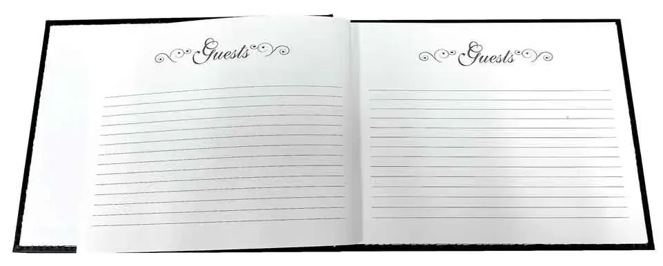 50th Birthday Rose Gold Guest Book
