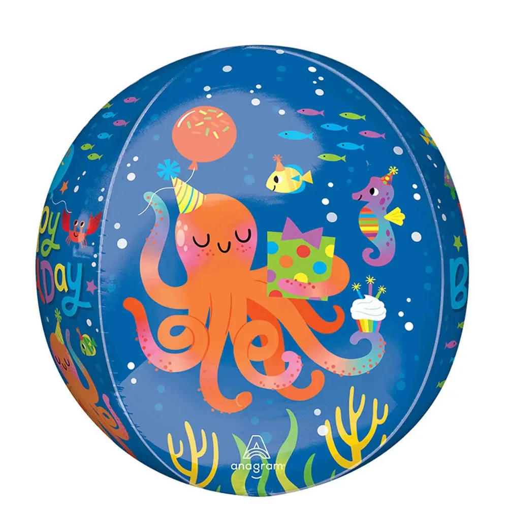 Cute Octopus Orbz Balloon
