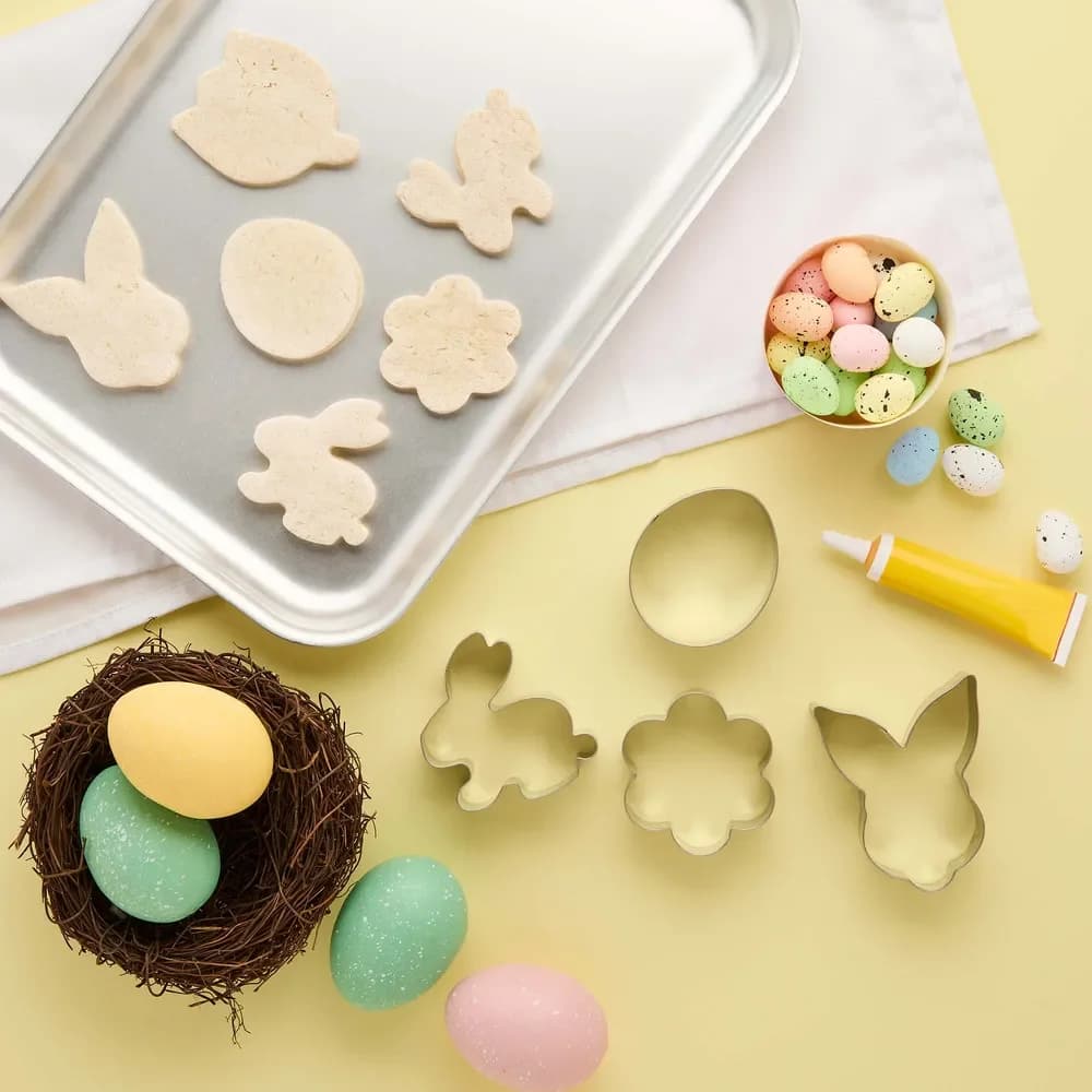 Easter Floral Cookie Cutters 4 Pack