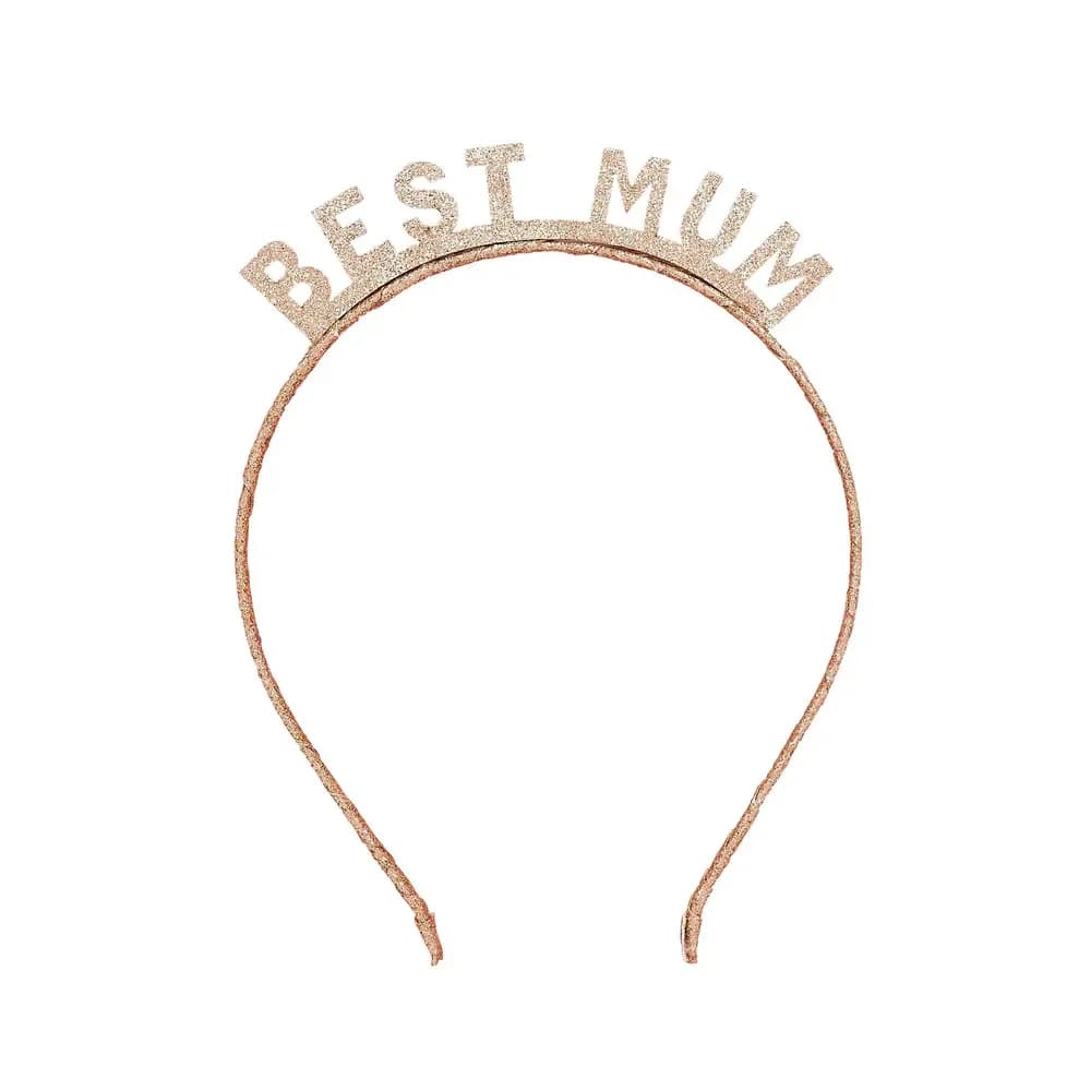 Best Mum Glitter Headband