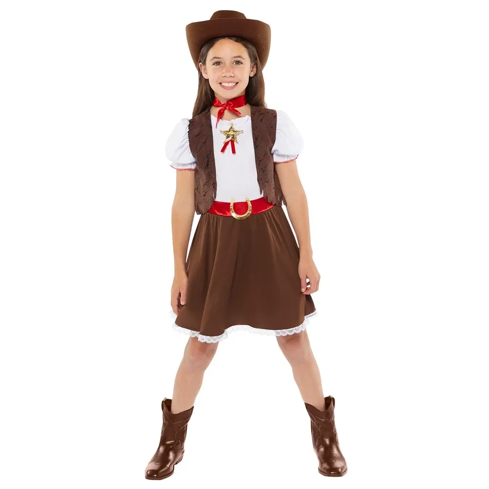 Western Cowgirl Girls Costume