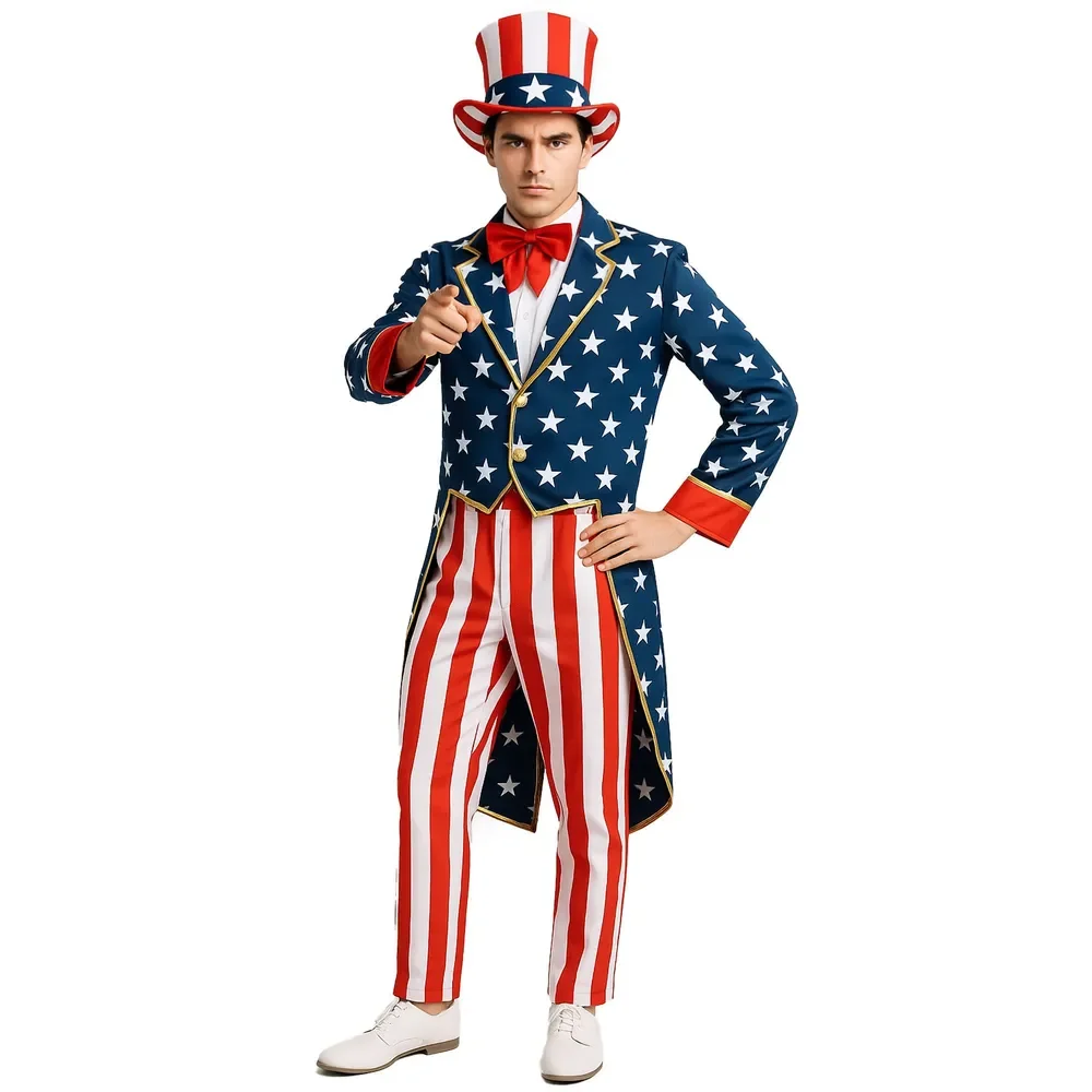Uncle Sam Costume Men's