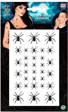 Spiders Tattoos 32 Pack