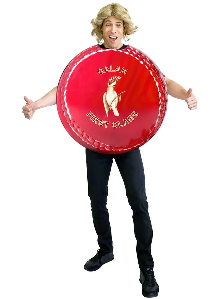 Aussie Cricket Ball Adult Costume