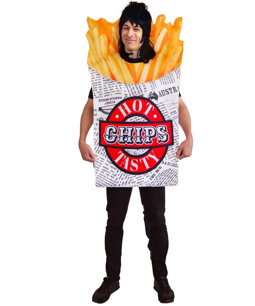 Aussie Hot Chips Adult Costume