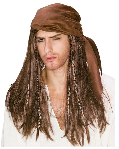Caribbean Pirate Wig
