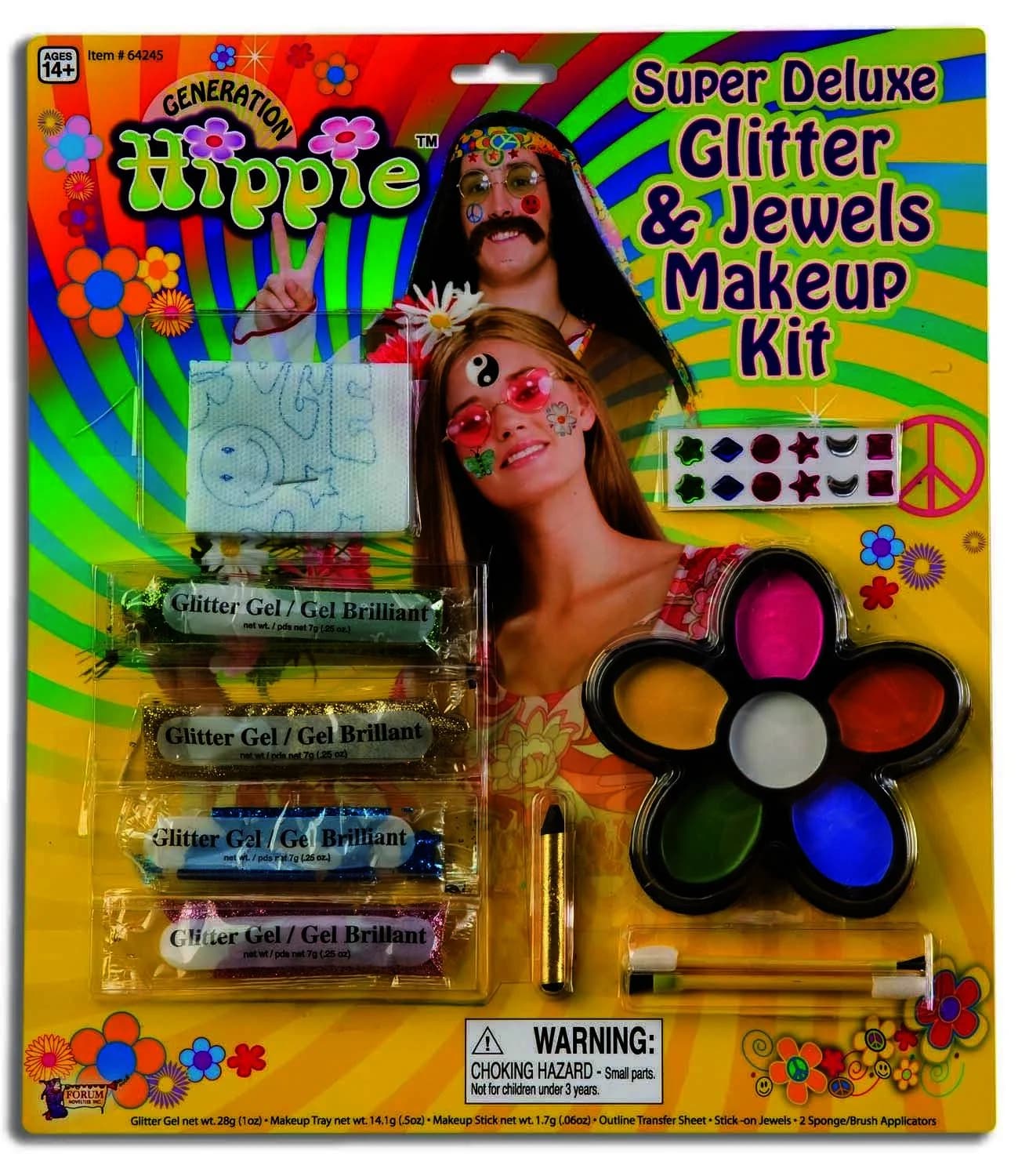 Super Deluxe Glitter & Jewels Makeup Kit