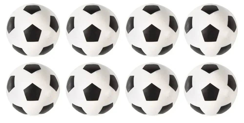 3D Soccer Bouncy Balls 48 Pack