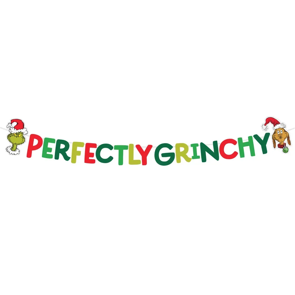Grinch Ribbon Garland