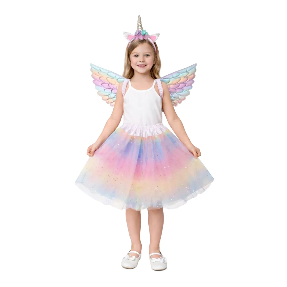 Toddler Unicorn Tutu Set with Wings