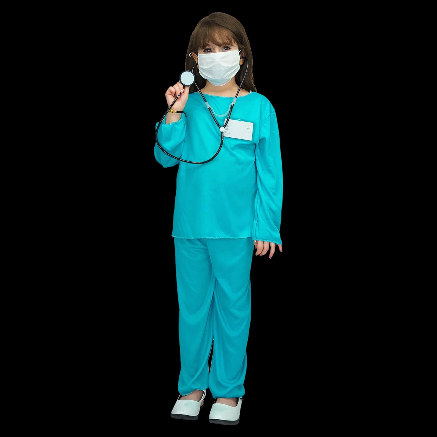 Kids Hospital Scrubs Costume (Teal)