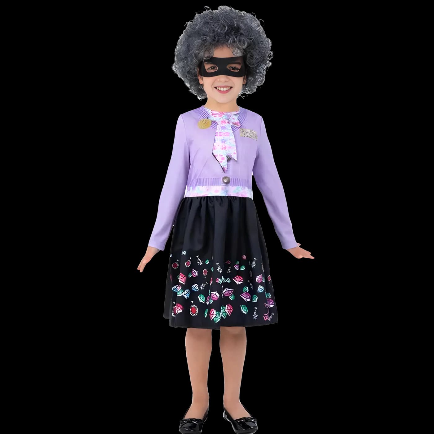 Kids Old Lady Costume
