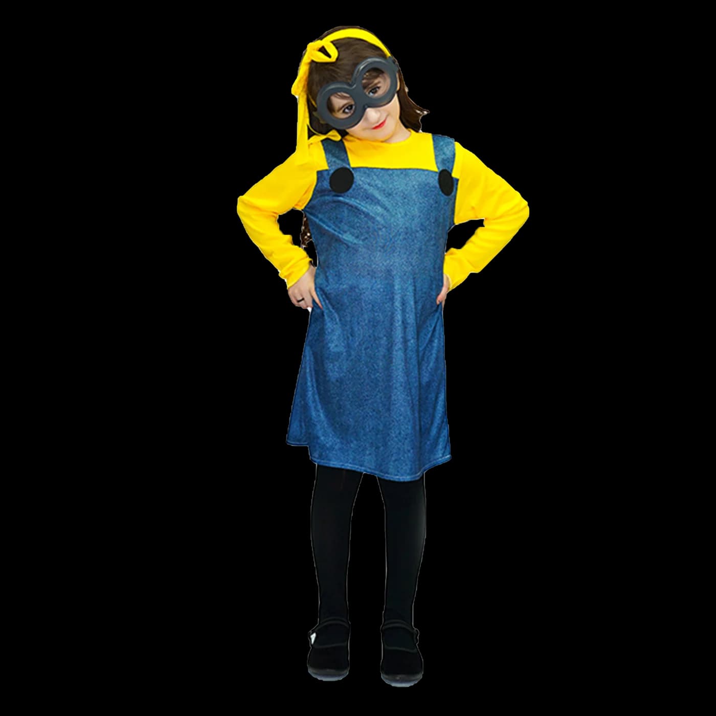Kids Yellow Sidekick Costume (Girls)