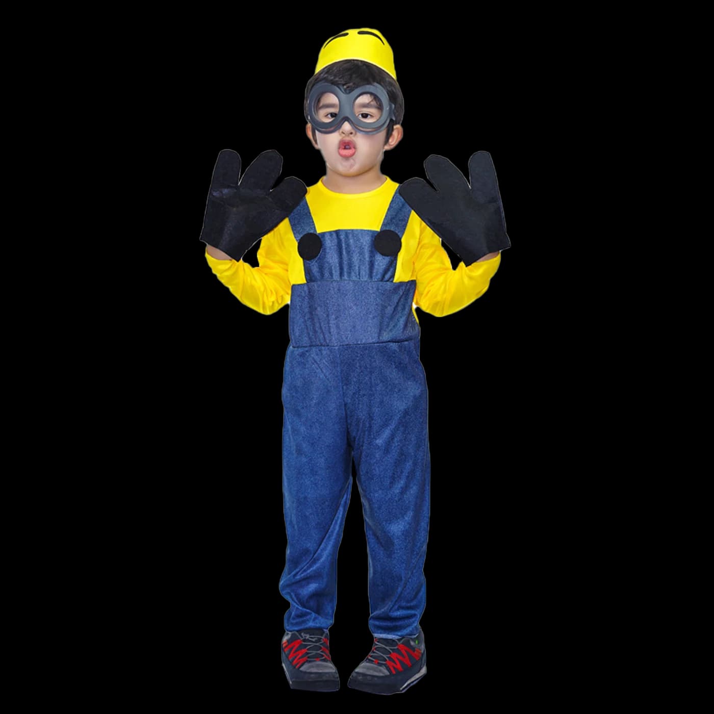 Kids Yellow Sidekick Costume (Boys)