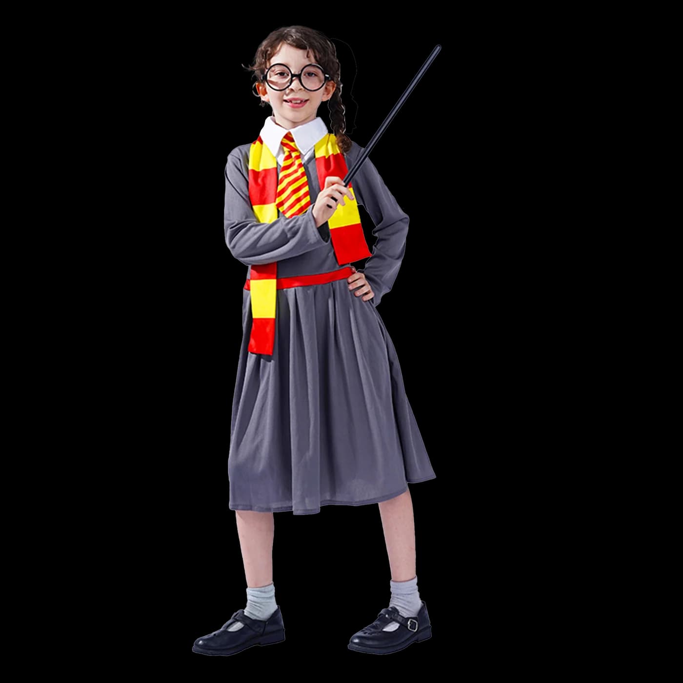 Kids Wizard School Uniform Costume (Girls)
