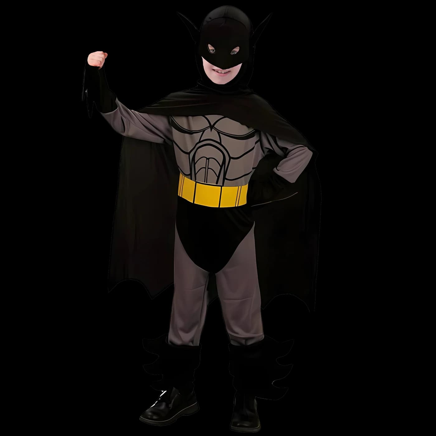 Kids Bat Hero Costume with Cape